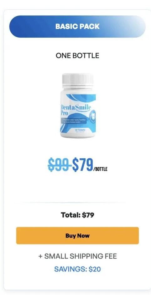 Denta Smile Pro 1 bottle